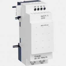 Moduł 4 wejść i 2 wyjść przekaźnikowych 12V DC Zelio Logic SR3XT61JD
